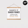 19" MAGNETIC Poster Hanger Frame™ for 12x18" Landscape