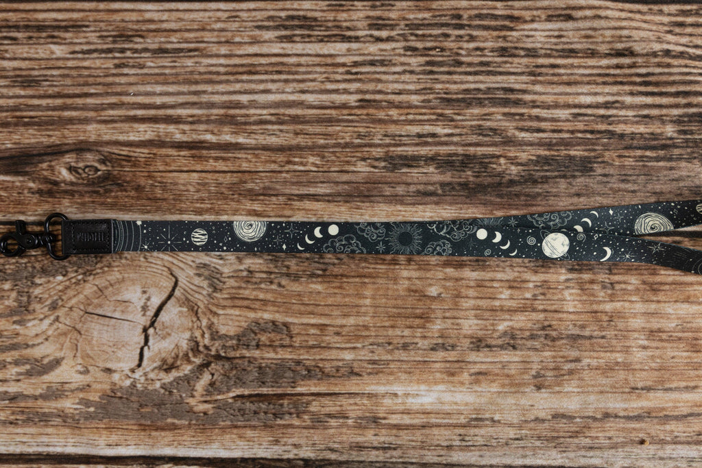 Sun and Moon Neck Lanyard - Space Scene
