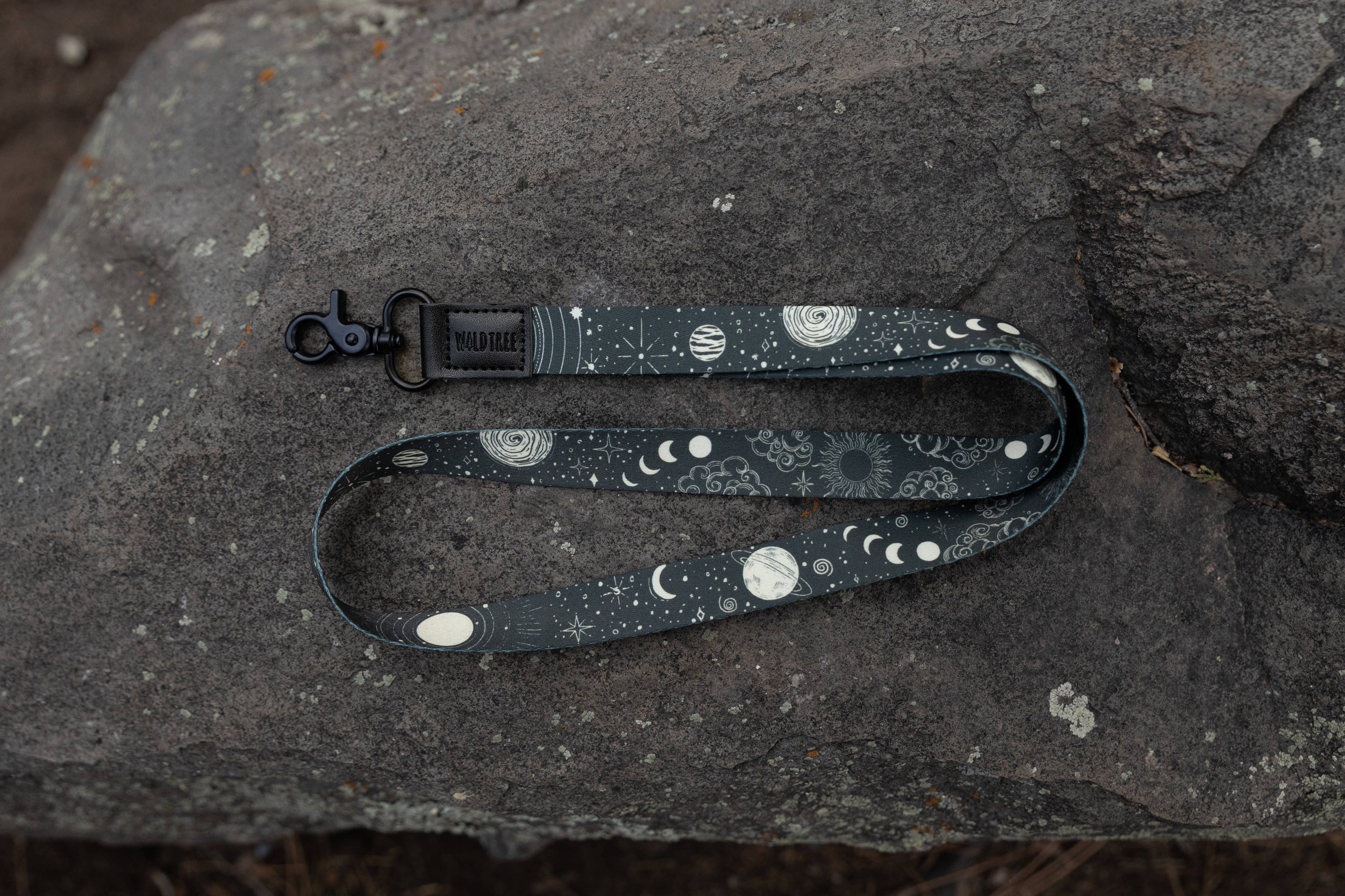 Sun and Moon Neck Lanyard - Space Scene
