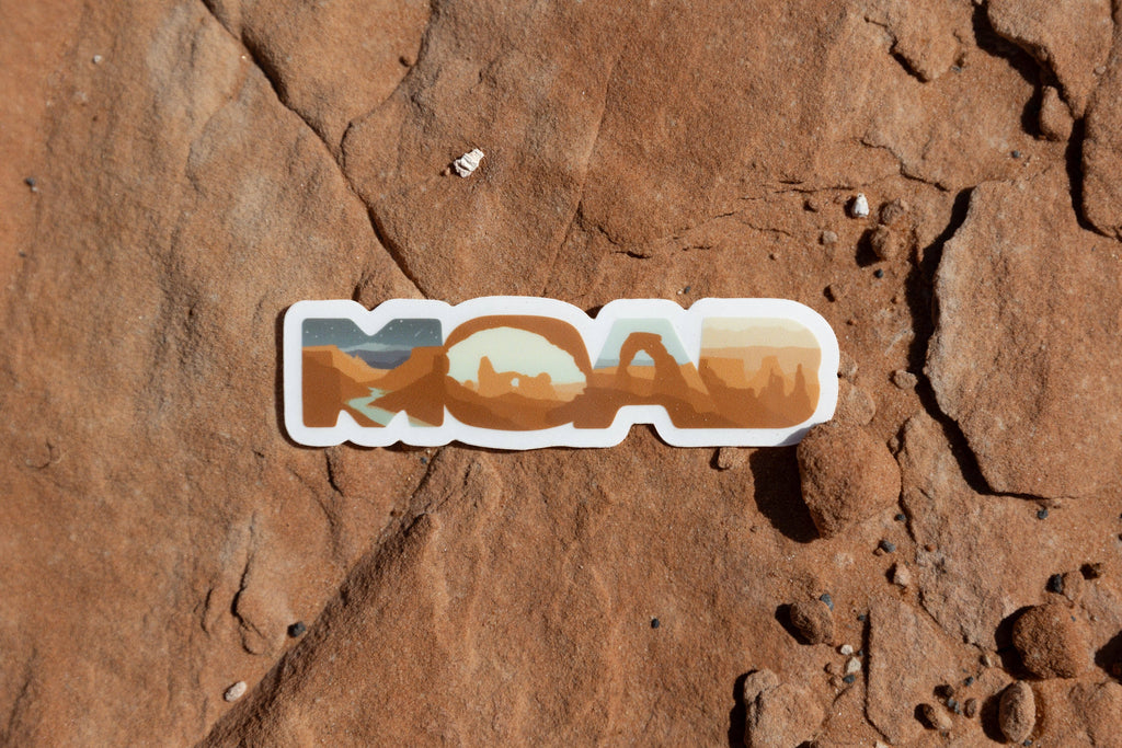 Moab Sticker
