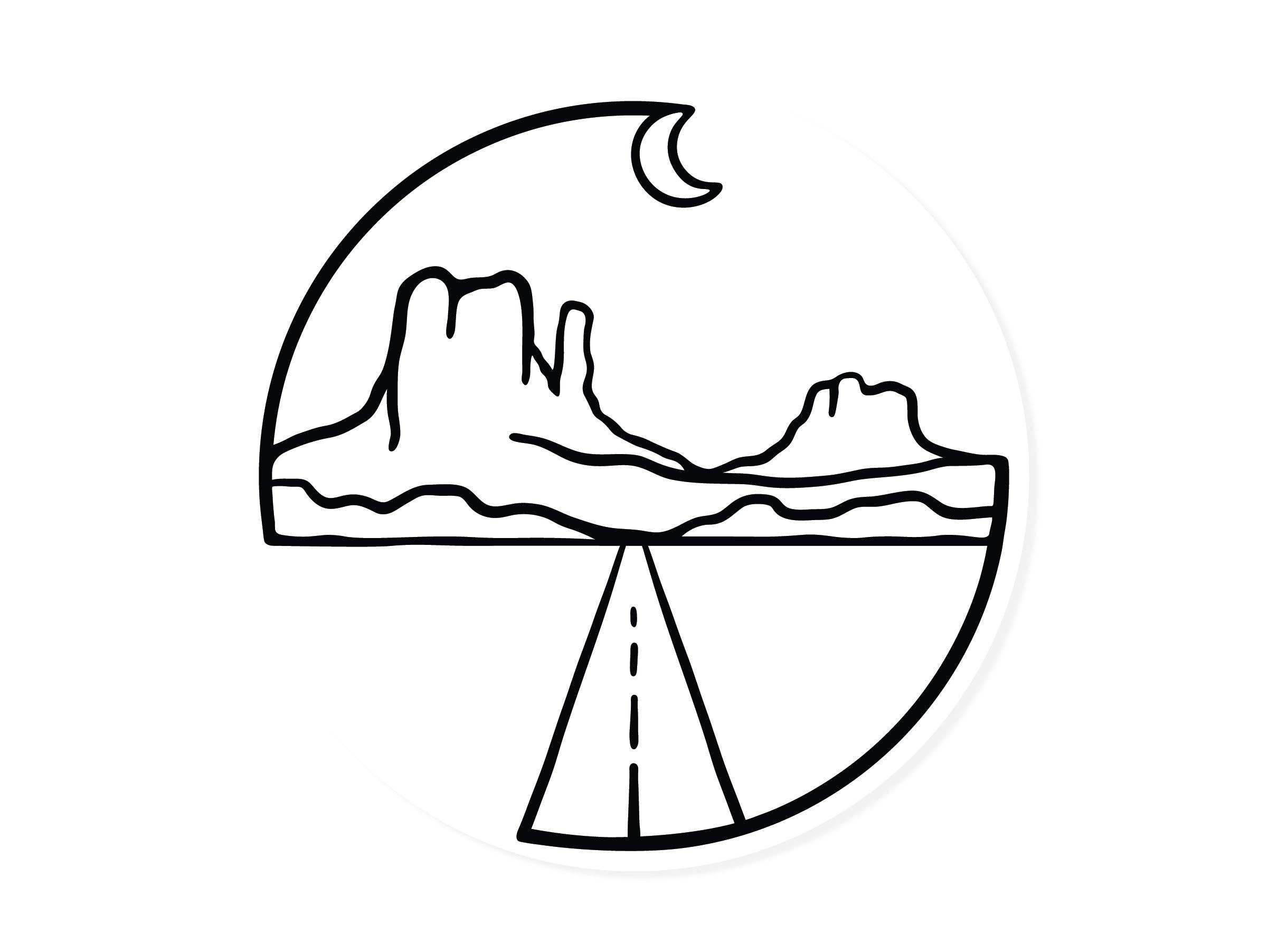 Monument Valley Sticker