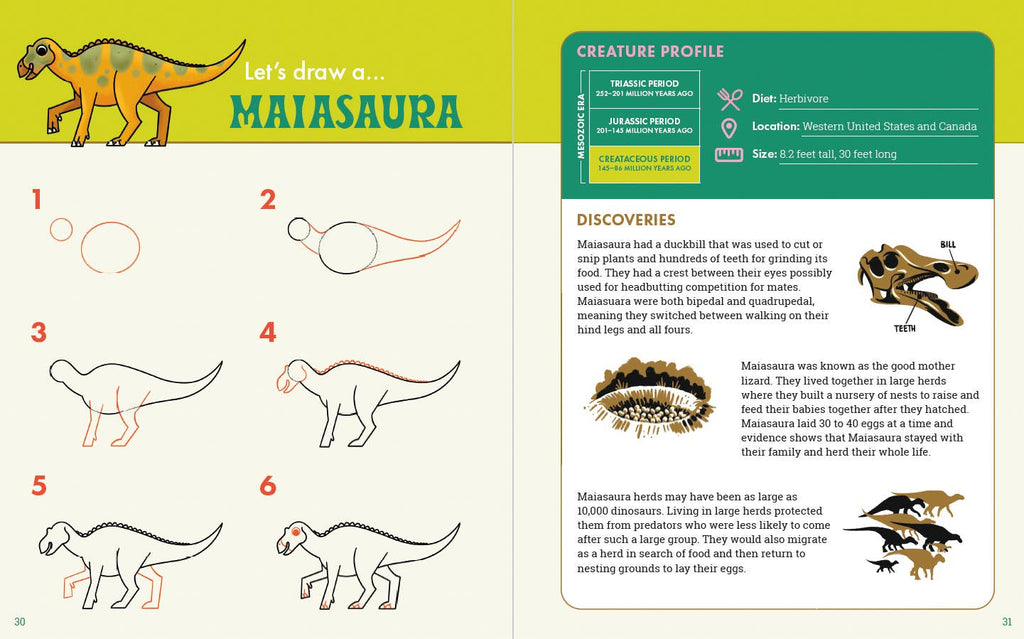 Book - The Dinosaur Explorer's Drawing Guide