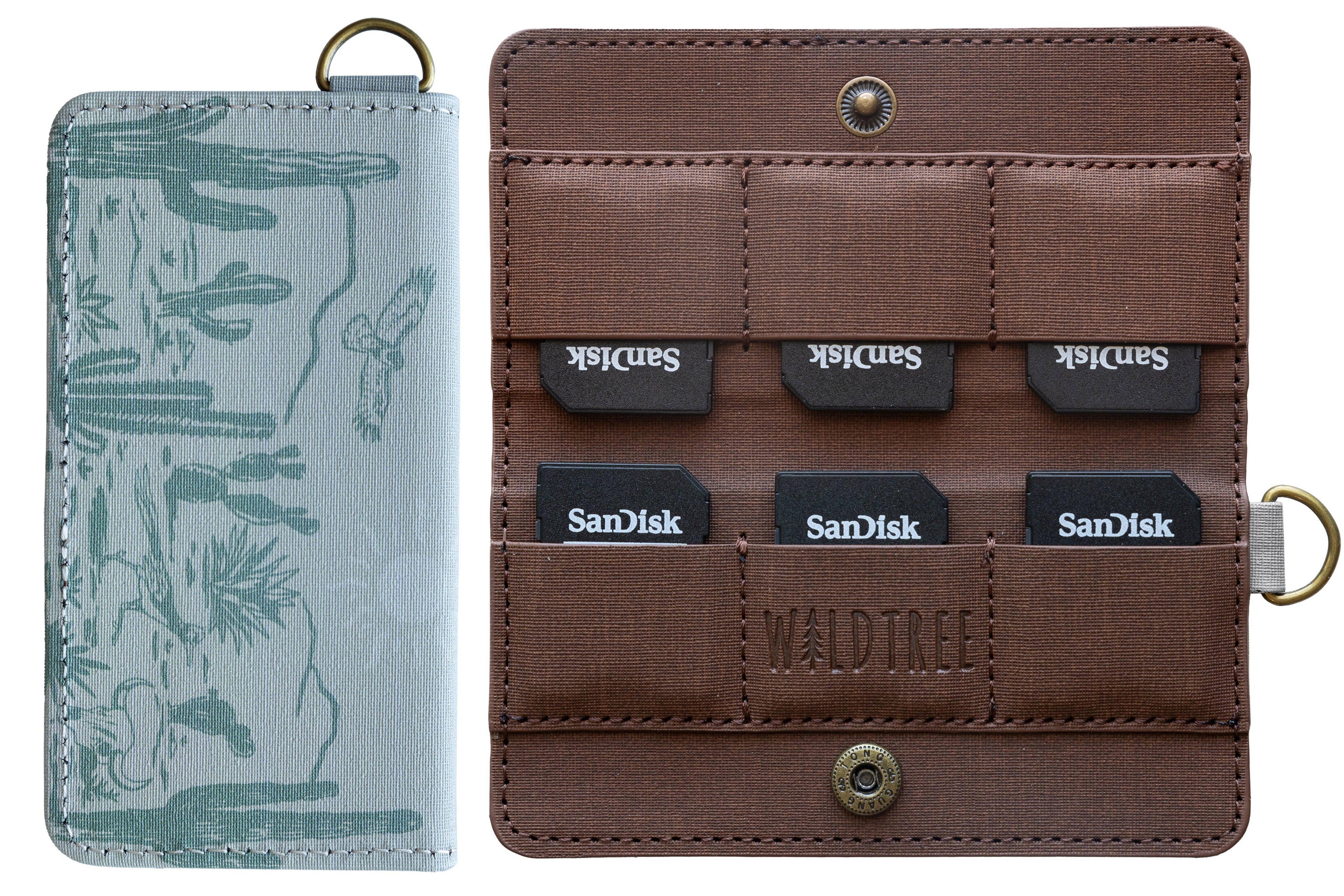 Western Landscape SD Card Holder