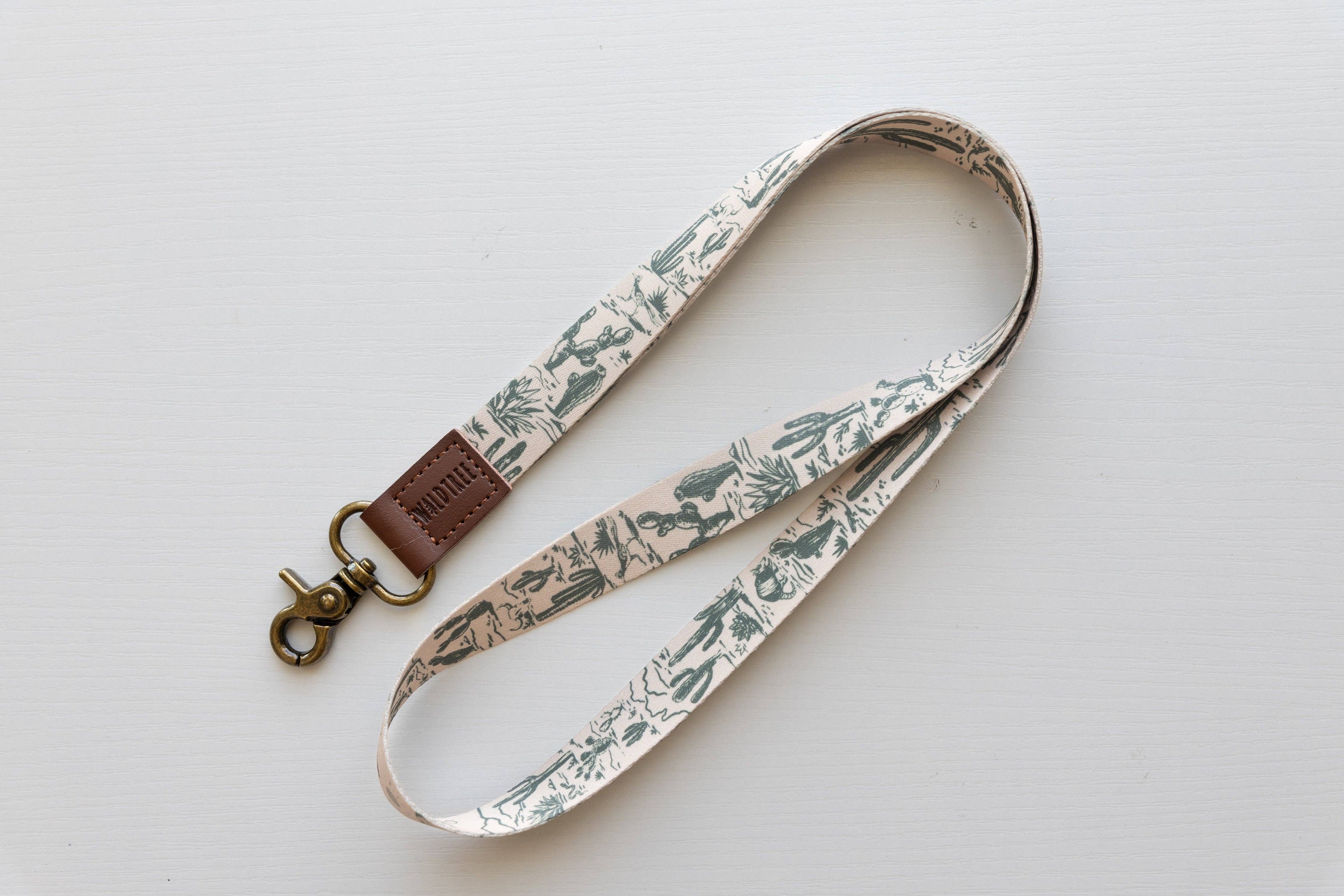 Western Landscape Neck Lanyard - Desert Plants, Wildlife
