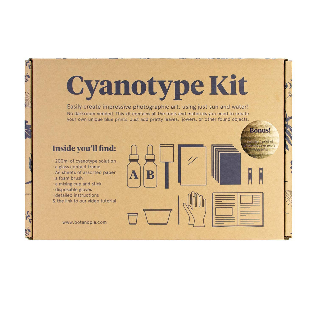 Cyanotype Kit – DIY kit to make blueprints / sun prints 🌞