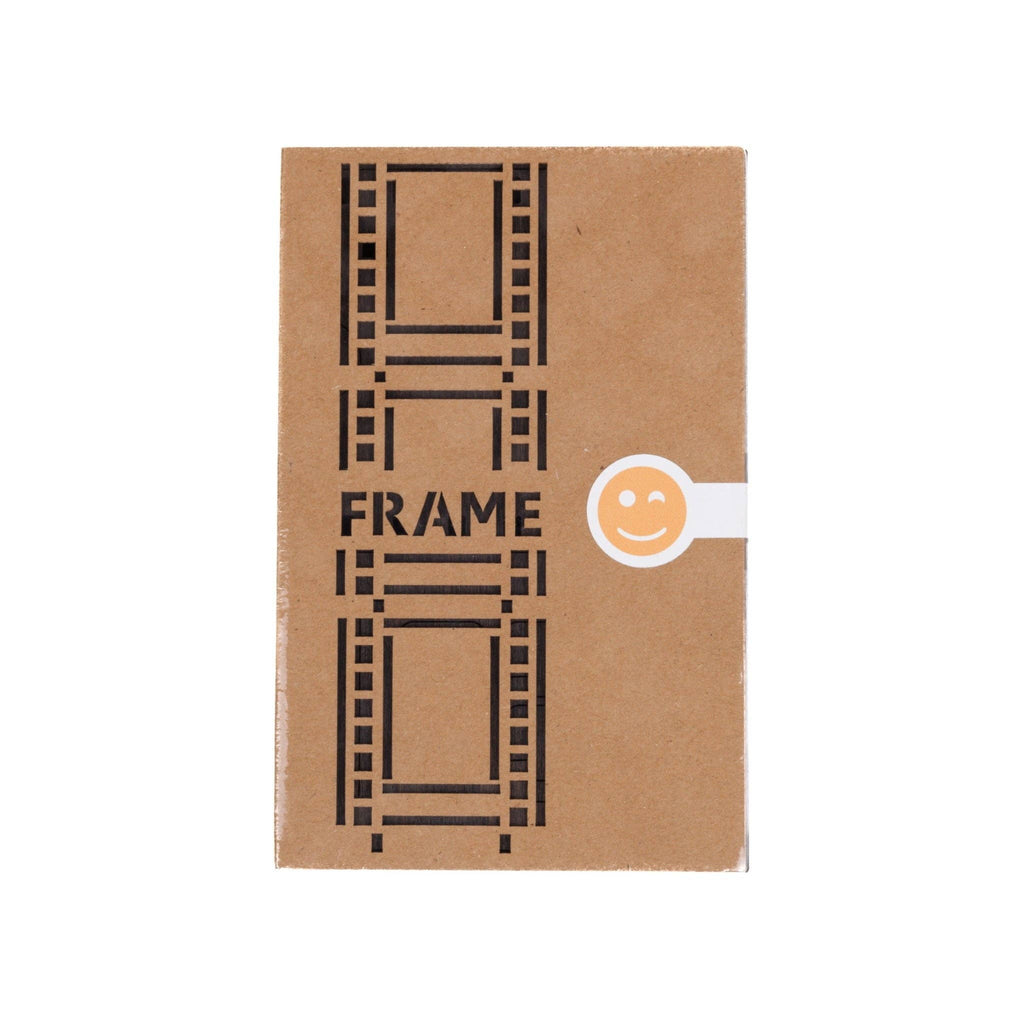 Three "Mini" Photo Frames  (Stained Brown)