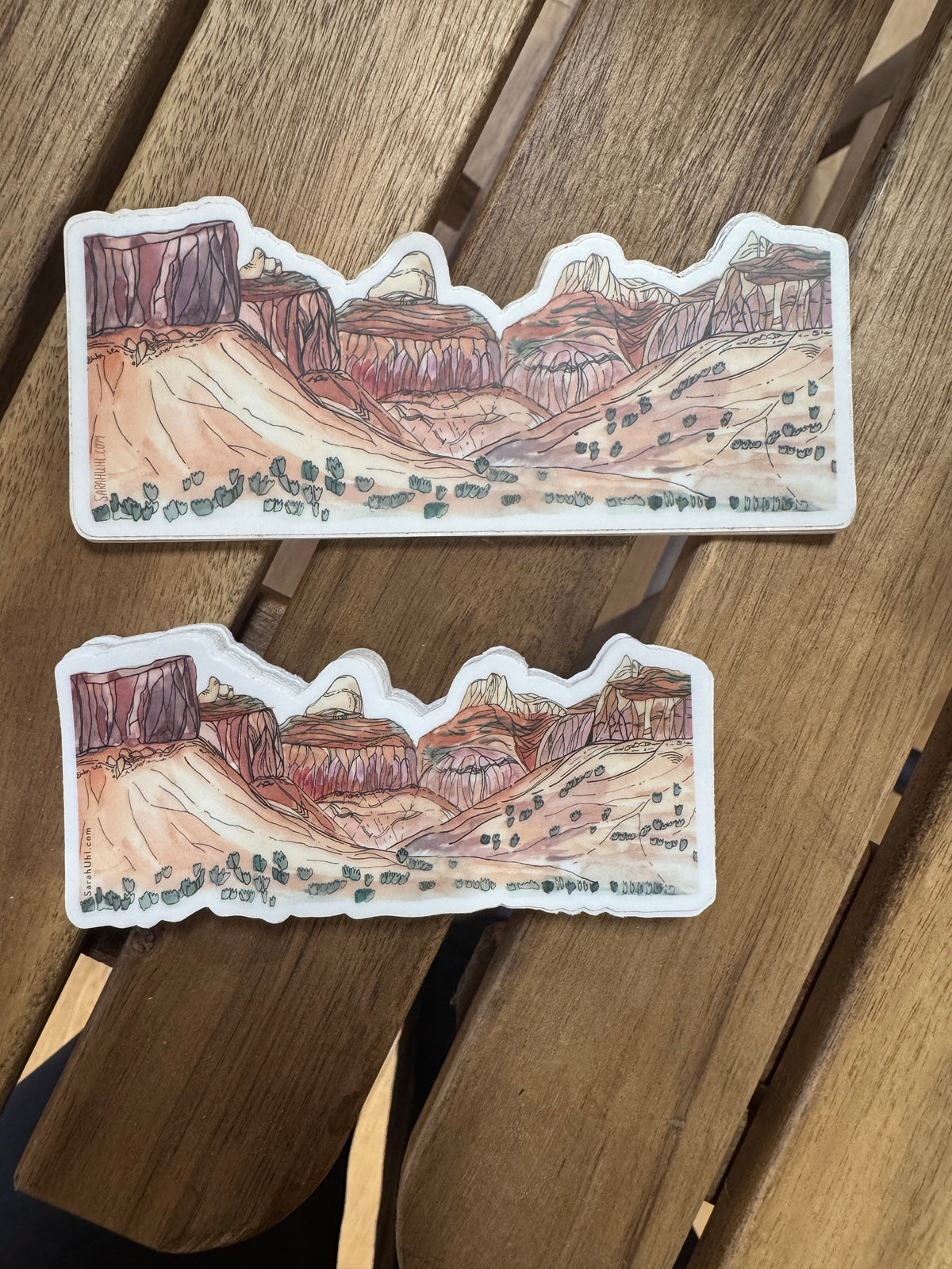 Mountain Art Stickers : Indian Creek