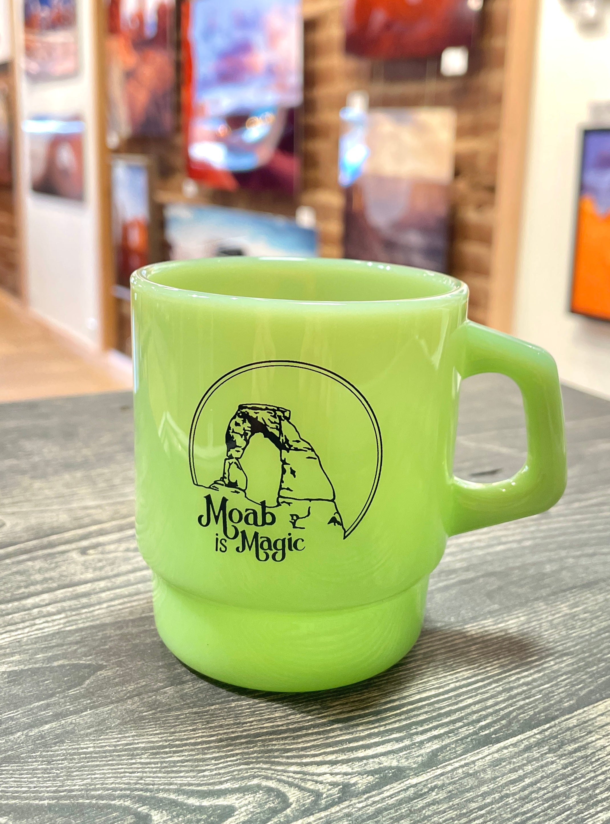 Moab is Magic Mug - Jade 8oz