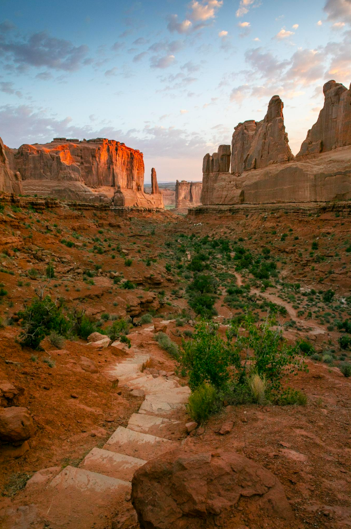 Park Avenue Arches National Park