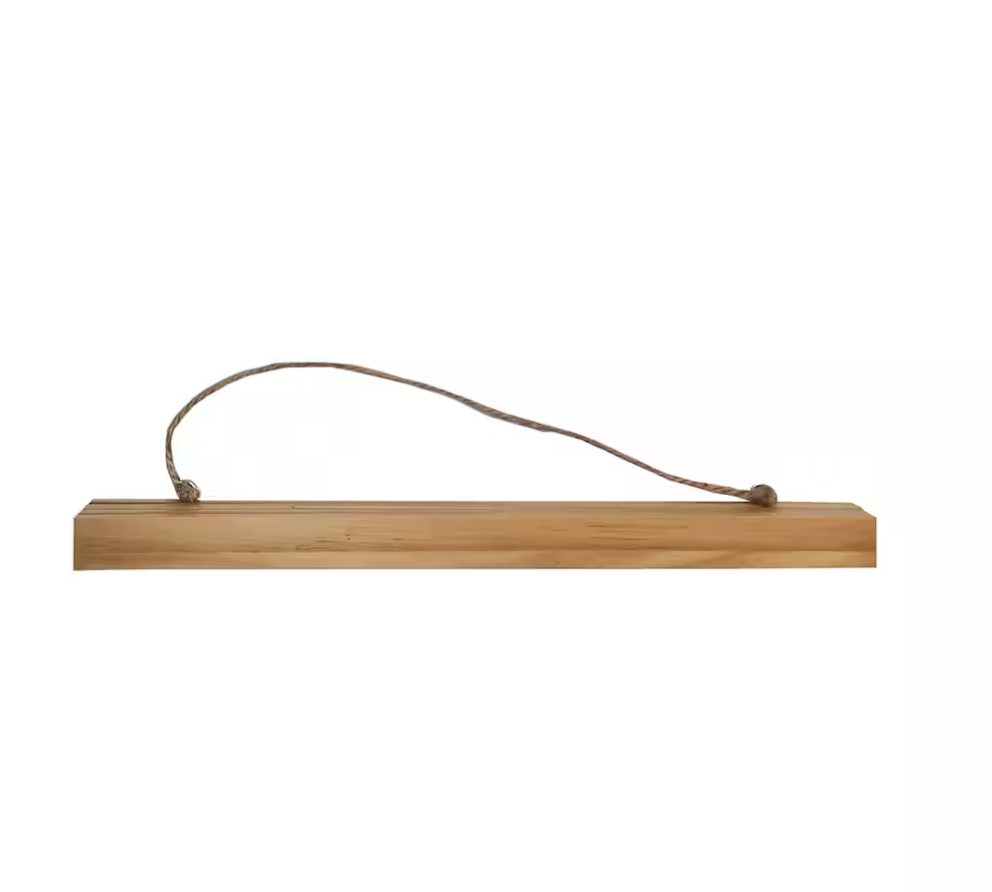 Magnetic  Poster Hanger Frame - Natural Wood