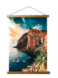 Magnetic  Poster Hanger Frame - Natural Wood