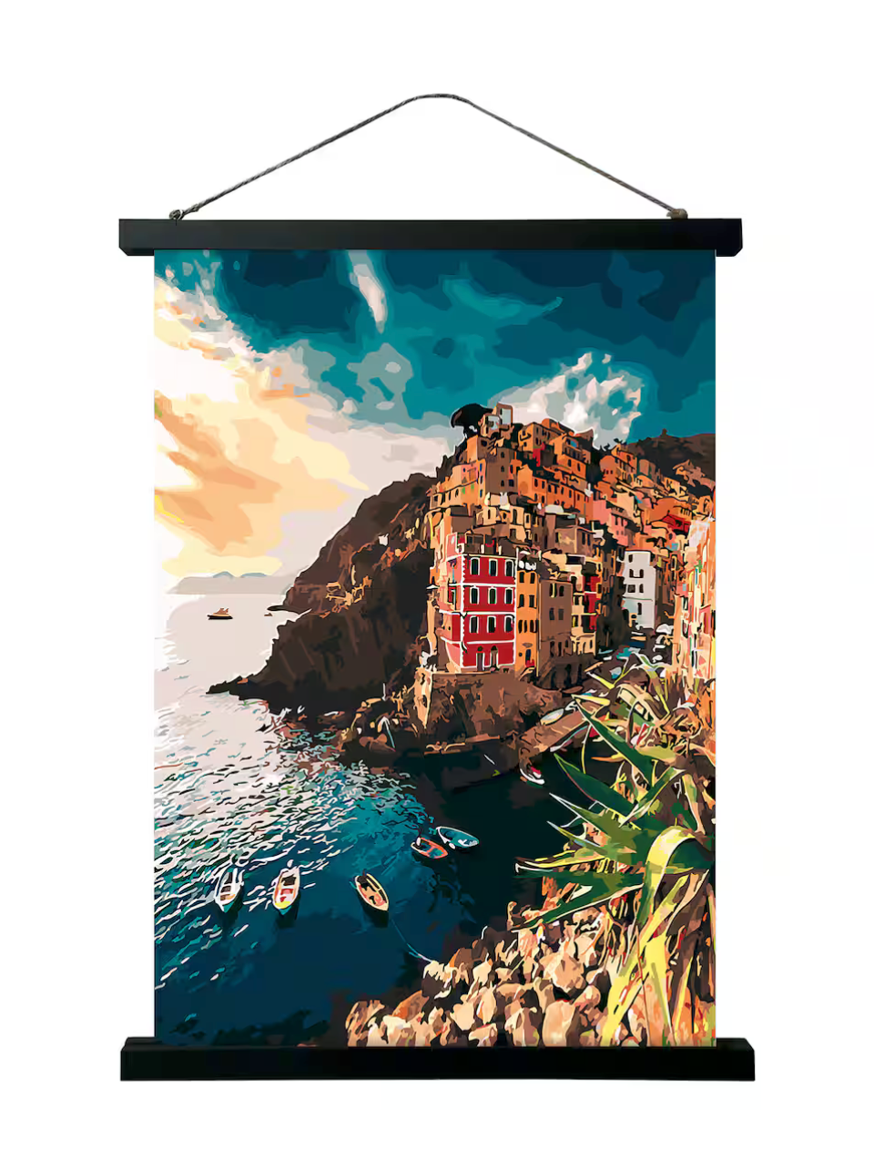 Black Magnetic Poster Hanger Frame