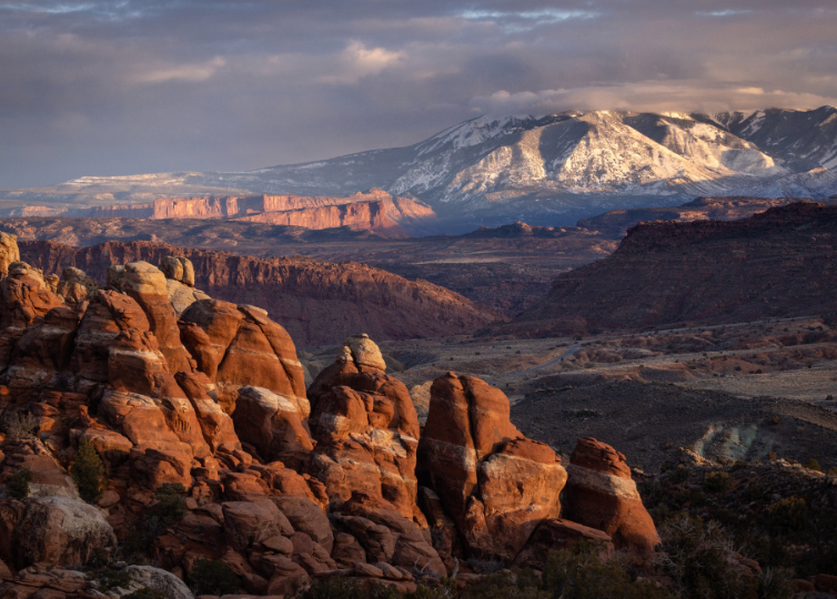Salt Valley Overlook Arches National Park