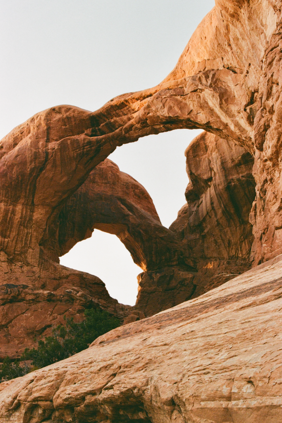 Double Arch On Metal