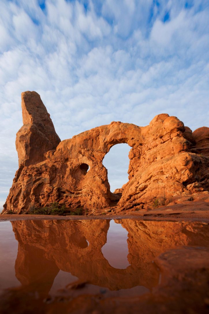 Turret Reflect - Arches National Park