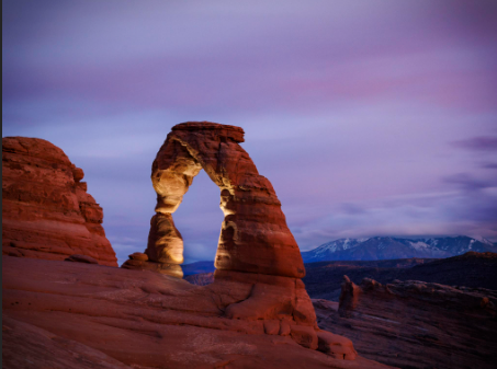 Delicate Arch After Dark – Arches National Park