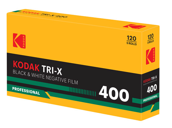 Kodak Tri-X 400 - 120 Film - Per roll
