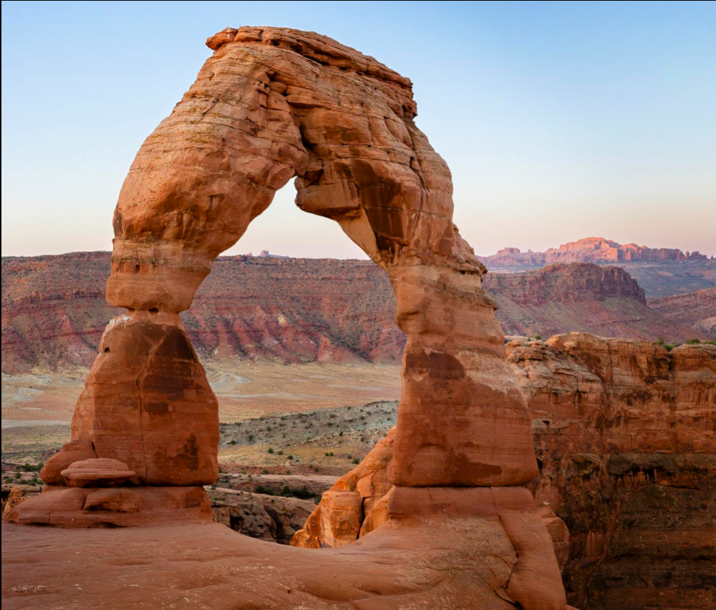 Delicate Arch + Elephant Butte  – Mouse Pad