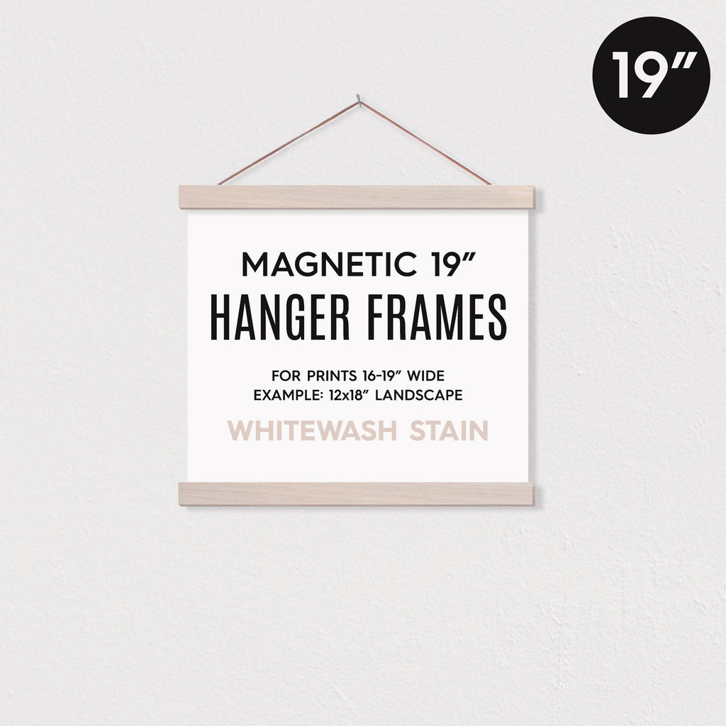 19" MAGNETIC Poster Hanger Frame™ for 12x18" Landscape