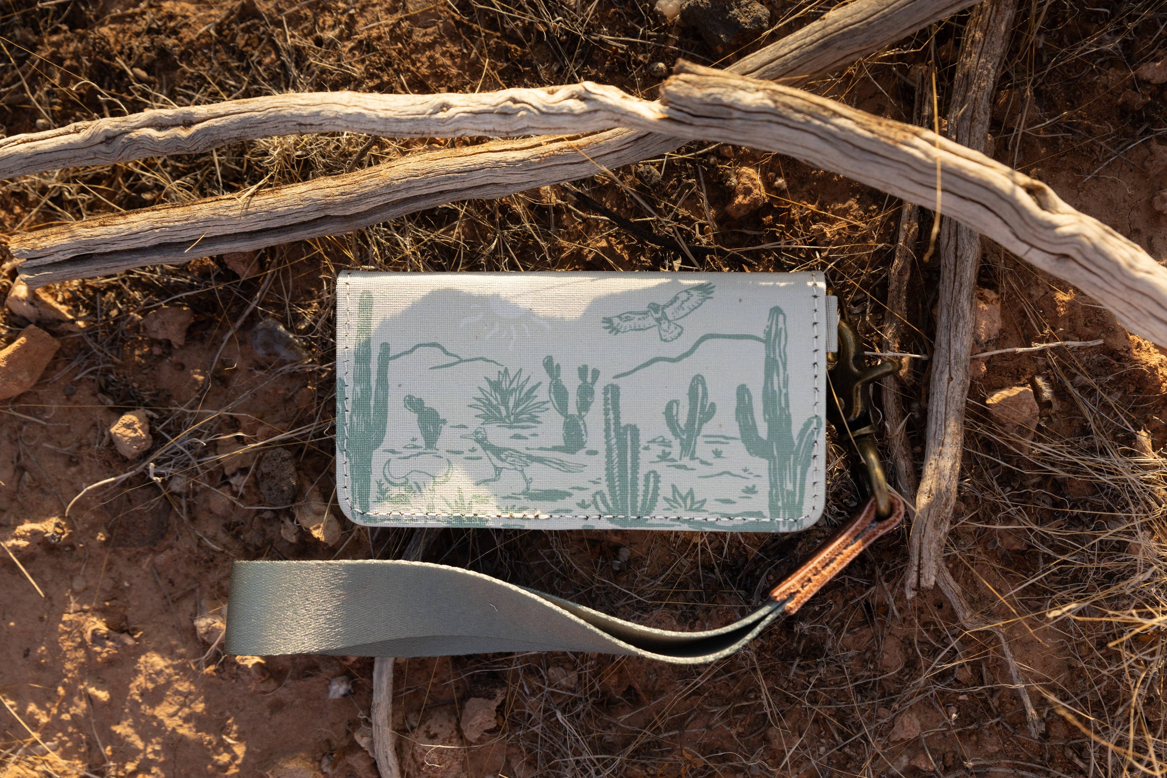 Western Landscape SD Card Holder
