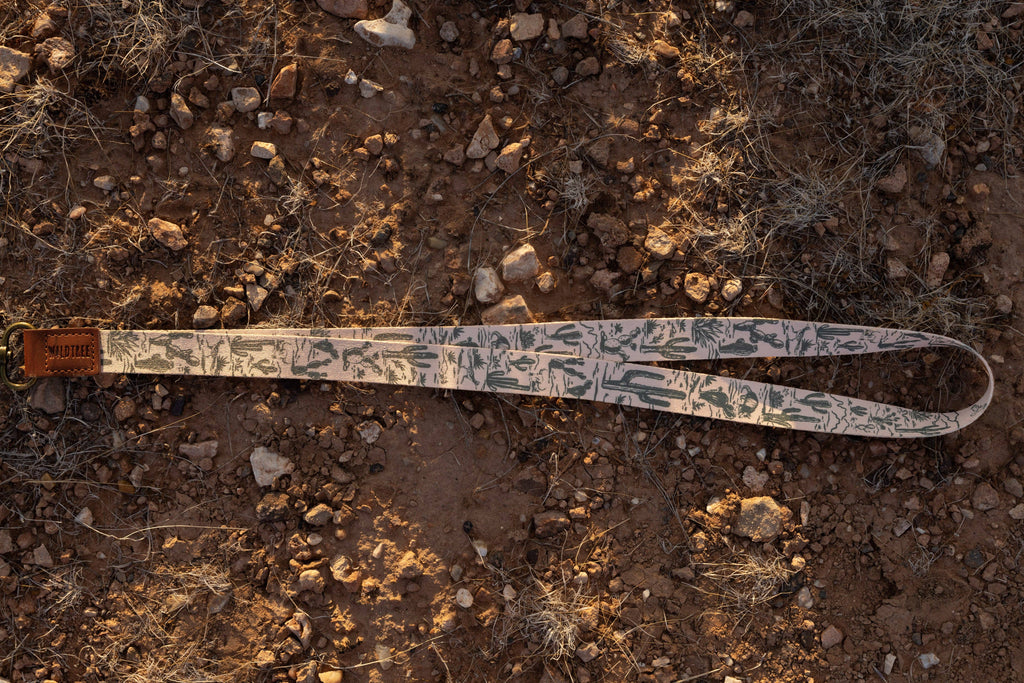 Western Landscape Neck Lanyard - Desert Plants, Wildlife