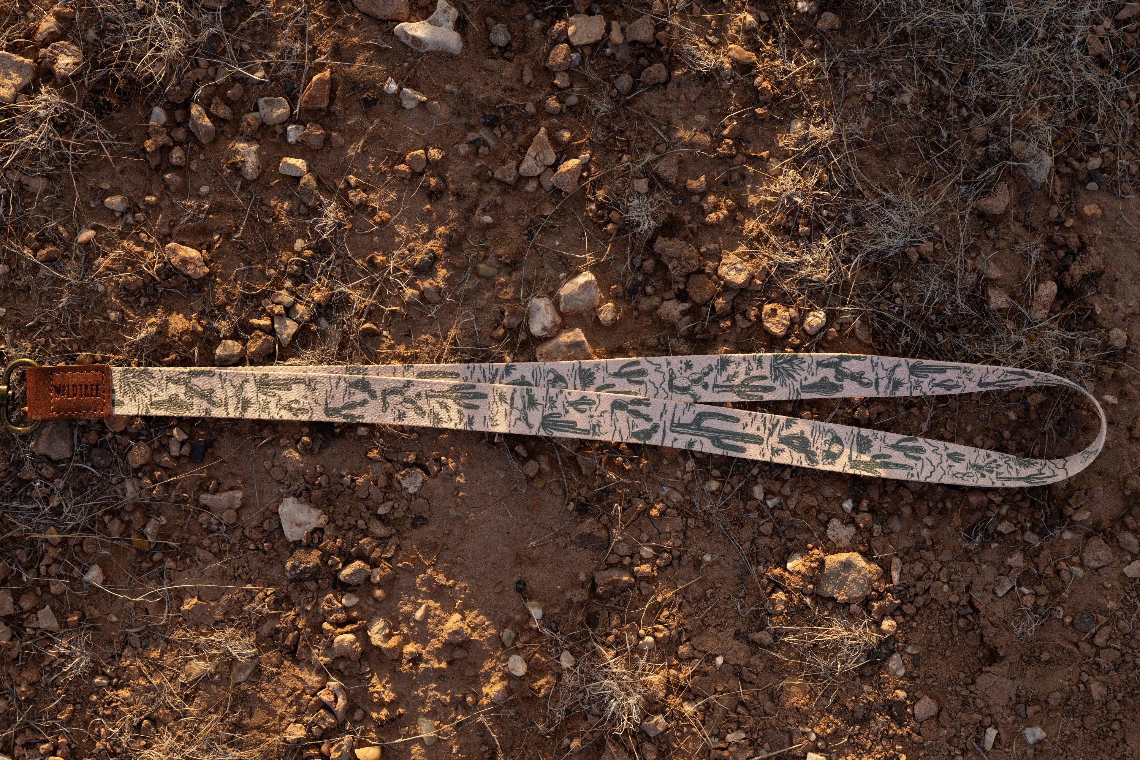 Western Landscape Neck Lanyard - Desert Plants, Wildlife