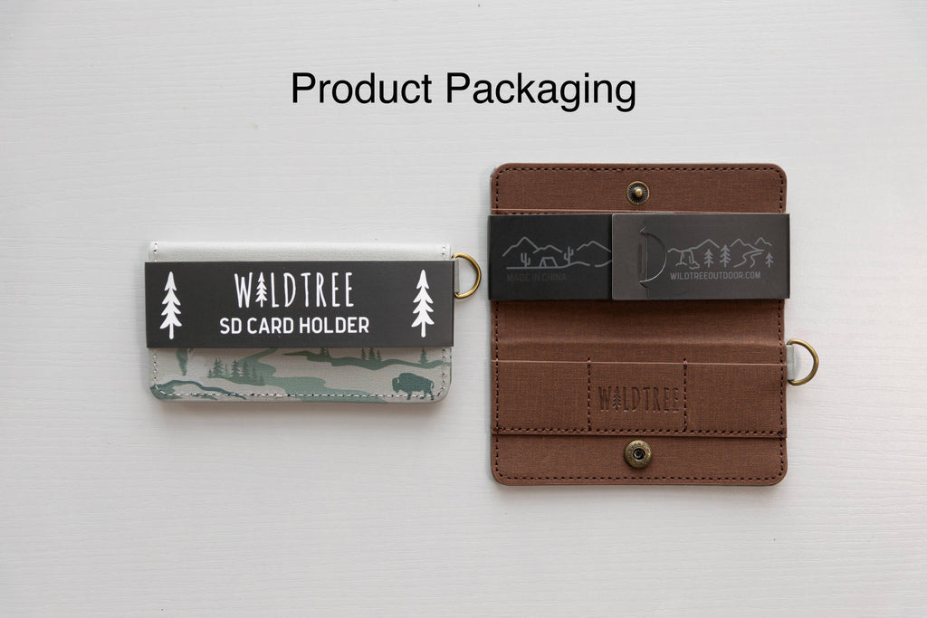 Western Landscape SD Card Holder