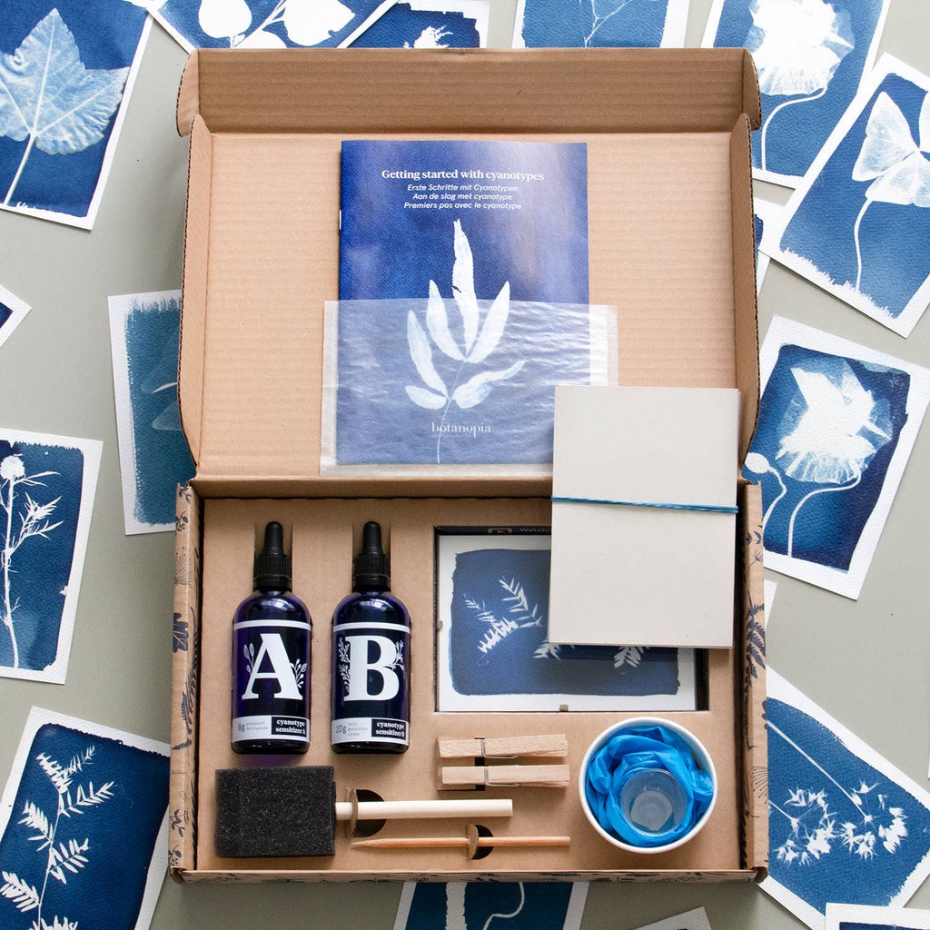 Cyanotype Kit – DIY kit to make blueprints / sun prints 🌞