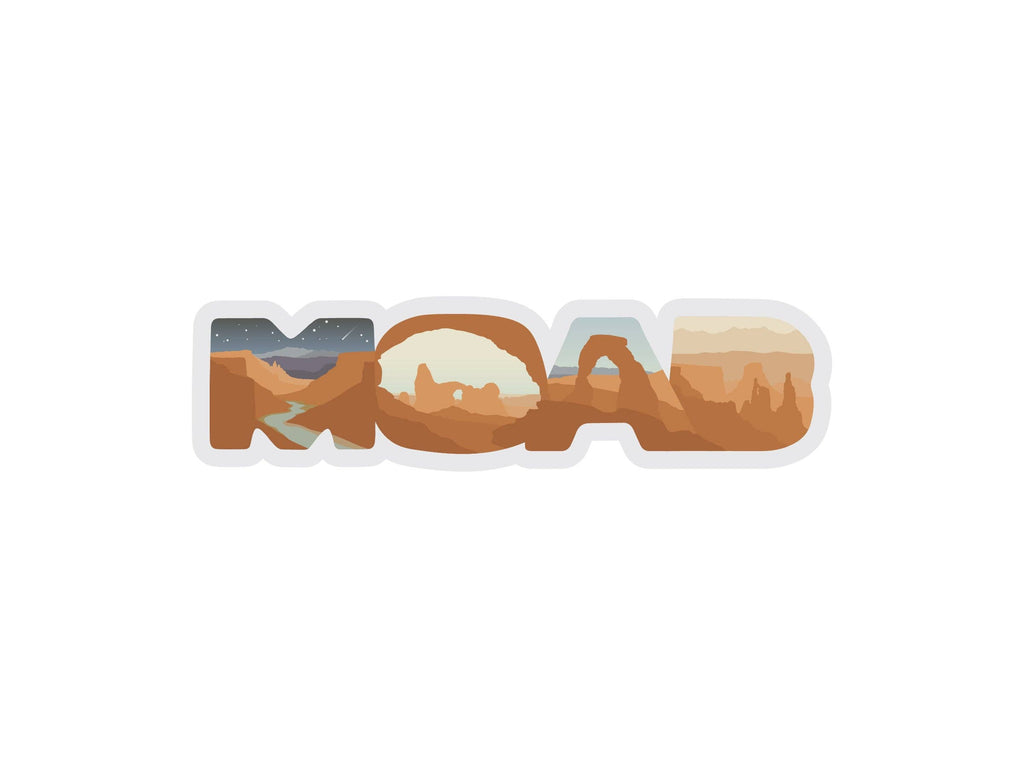 Moab Sticker