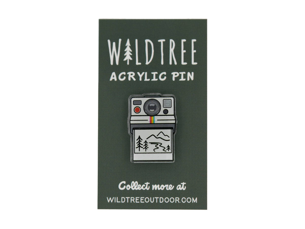 Outdoor Photographer Acrylic Pin