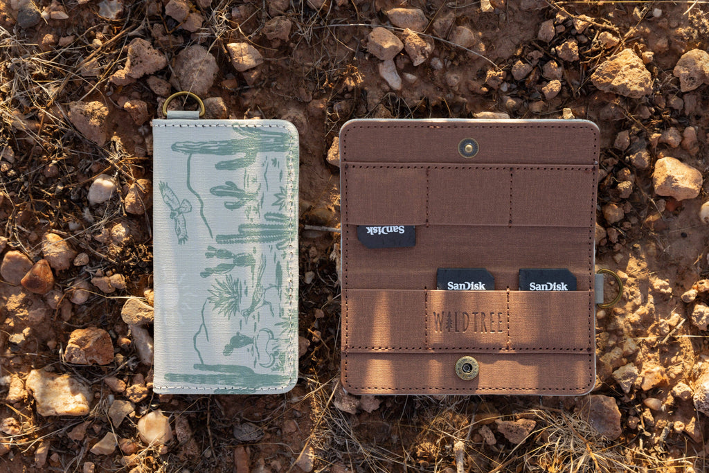 Western Landscape SD Card Holder