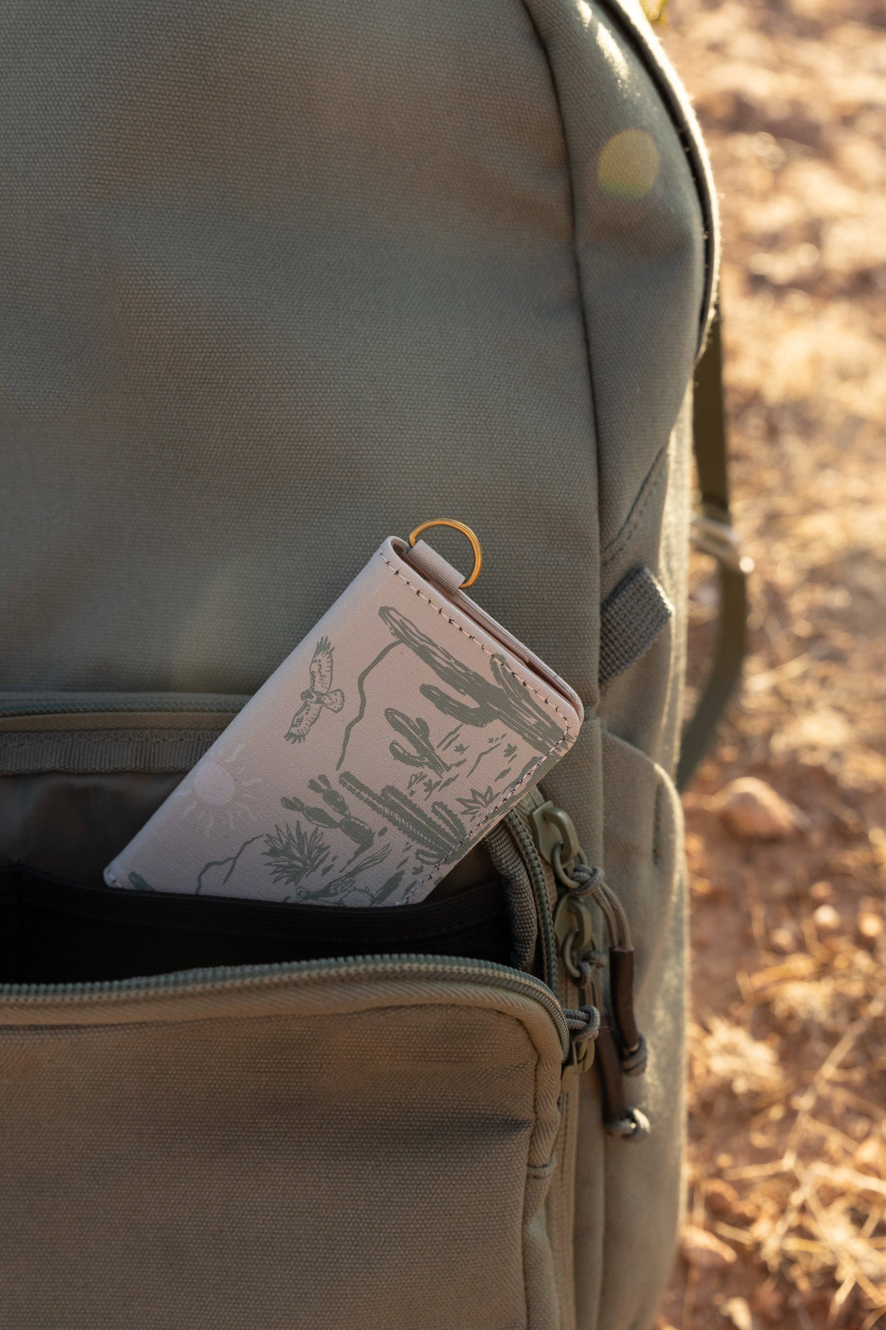 Western Landscape SD Card Holder